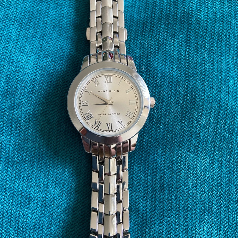 Anne Klein Stainless Steel Bracelet Watch